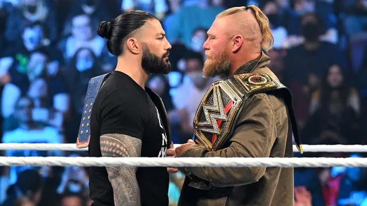 即使不常現身，他依舊與 Roman Reigns 一次次打出經典對決。