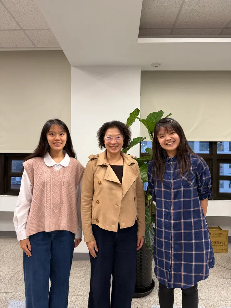 訪談者與王教授之合照