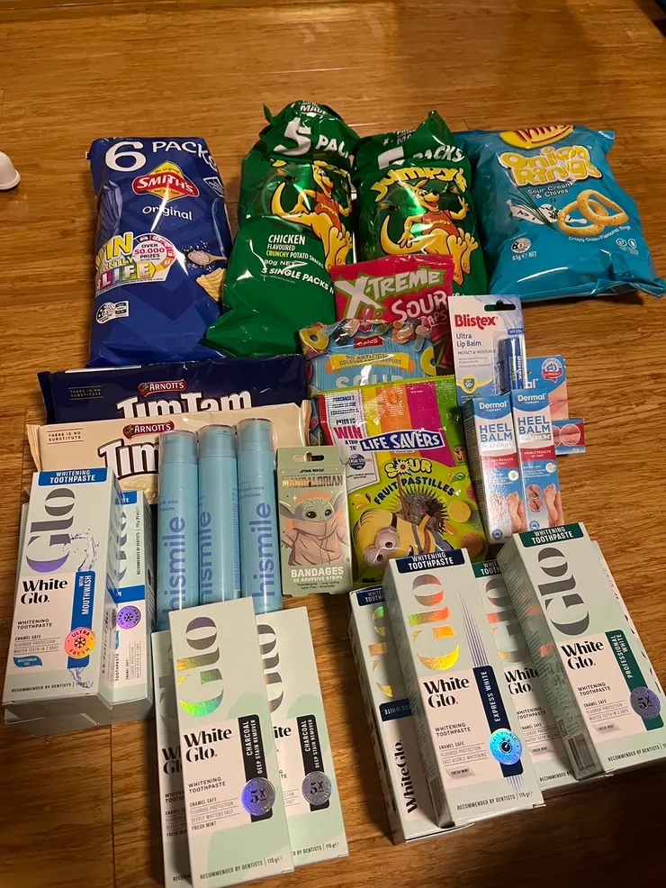 我們的第一批囤貨