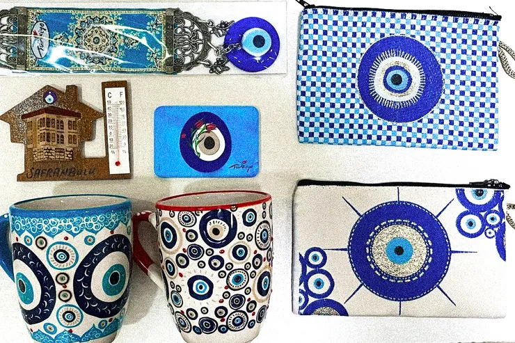 各種藍眼睛紀念品