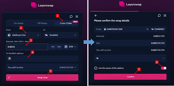 如何使用Braavos錢包?入金/儲值/開通錢包+Layerswap教學