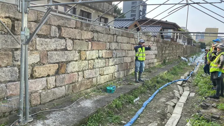 臺北刑務所尖底明溝