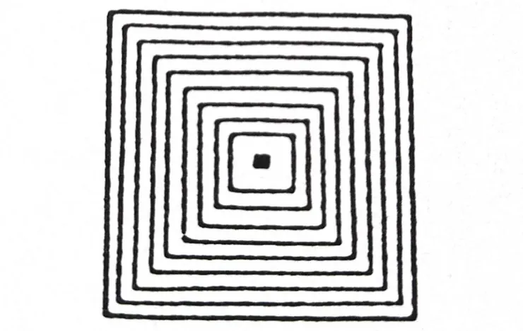 理論上周朝諸侯封地示意圖（截自《中國大歷史》）