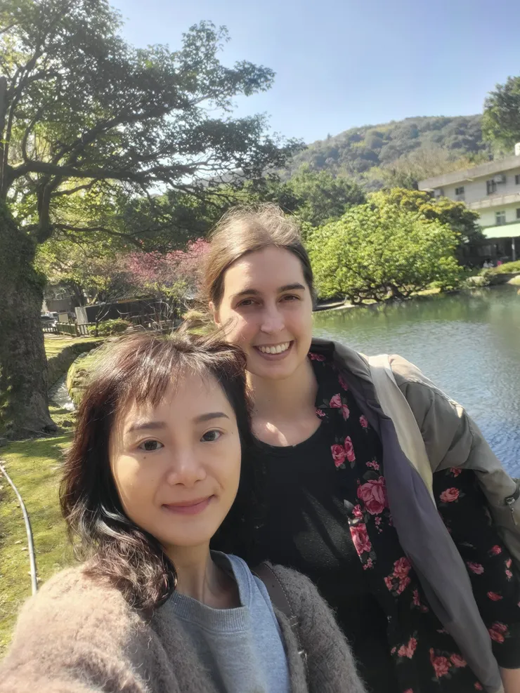 與 Linda 坦誠相見前 @陽明山半山腰