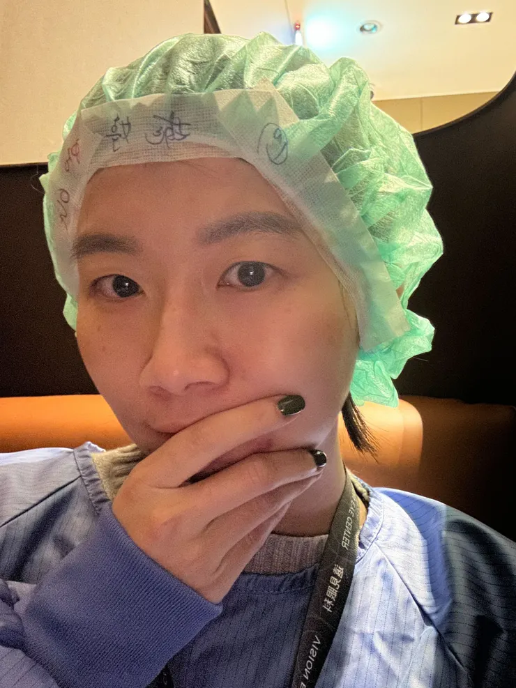 術前速速拍一張，跟眼鏡說掰掰