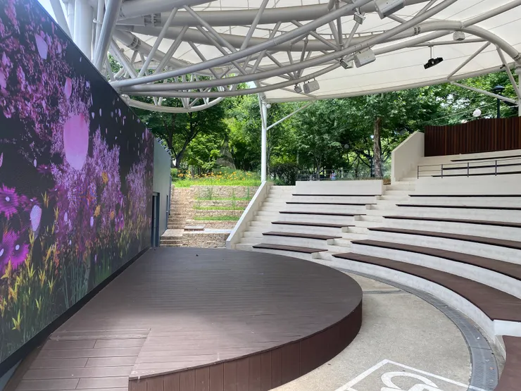 可以表演的舞台