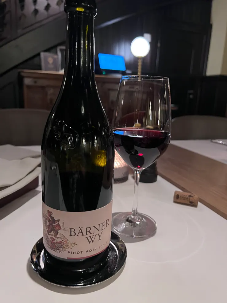 在台灣沒喝過瑞士葡萄酒，來這裡嚐嚐