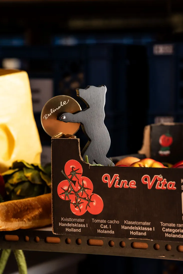 柏林熊幫你切披薩，19.9歐元