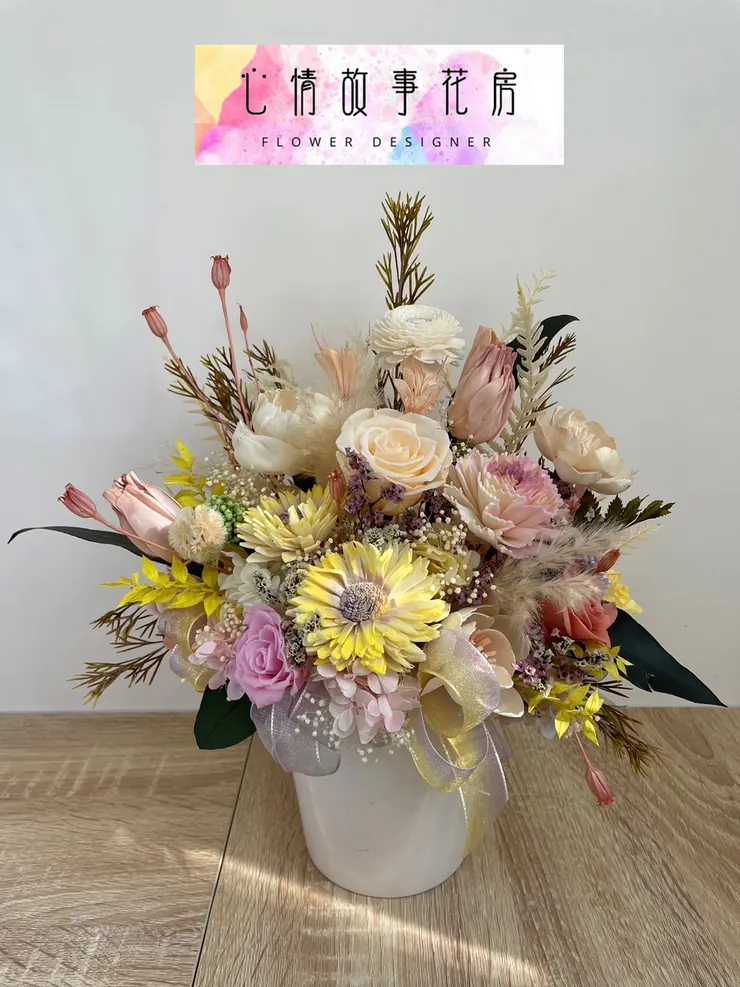 台南乾燥花選擇:心情故事花房