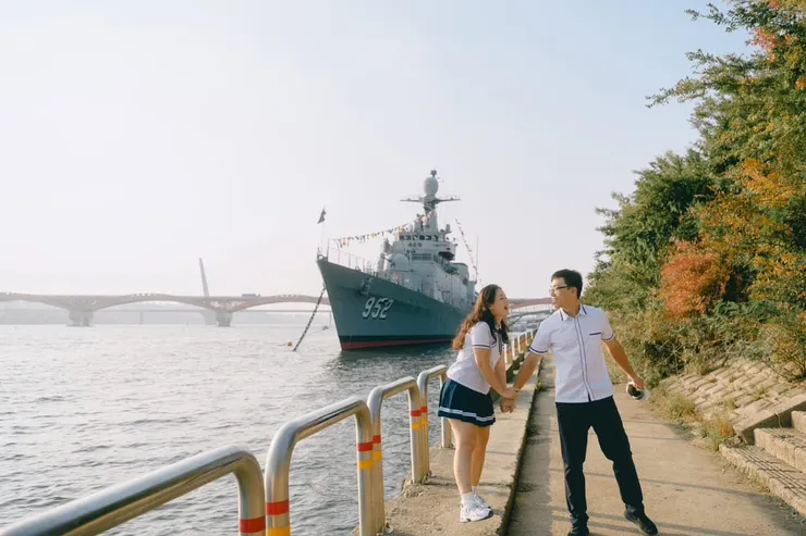 在各個城市我們都會盡量安排旅拍，留下不一樣的紀念：）