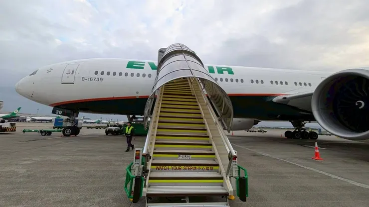 第二航廈的C5R登記門，很有去度假的感覺