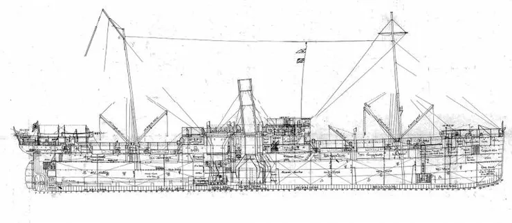 信濃丸號設計圖