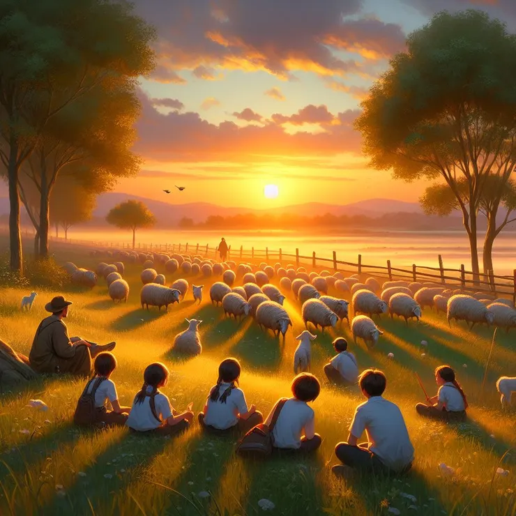 放羊老師的帶領下