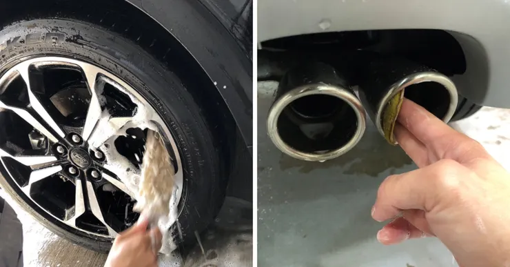 台南汽車美容鍍膜推薦【岫舫車體美研】是我遇過最細節的手工洗車