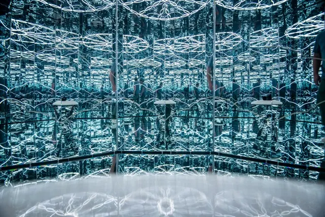 《八十八吉祥之我執與無我的法輪》（藝術家提供）《八十八吉祥之我執與無我的法輪》Nick Dong: 11 to 88