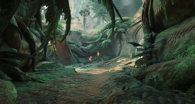 畫面表現穩定細緻，是 NS2 上相當亮眼的作品之一。