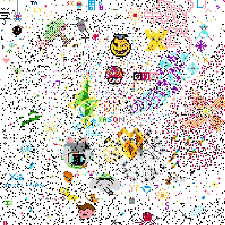 這張就是東加豆的畫布