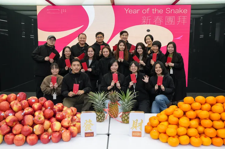 2025春酒活動之產業前瞻組大合照(來源：自攝)