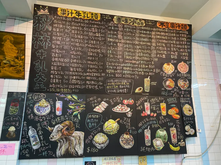 有趣的菜單，這個選擇障礙選不出來吧