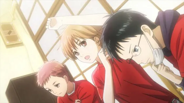 花牌情緣，主角們小時候