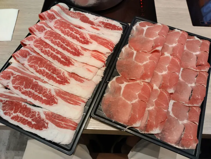 雪花牛肉(肉增量)+雪花豬肉