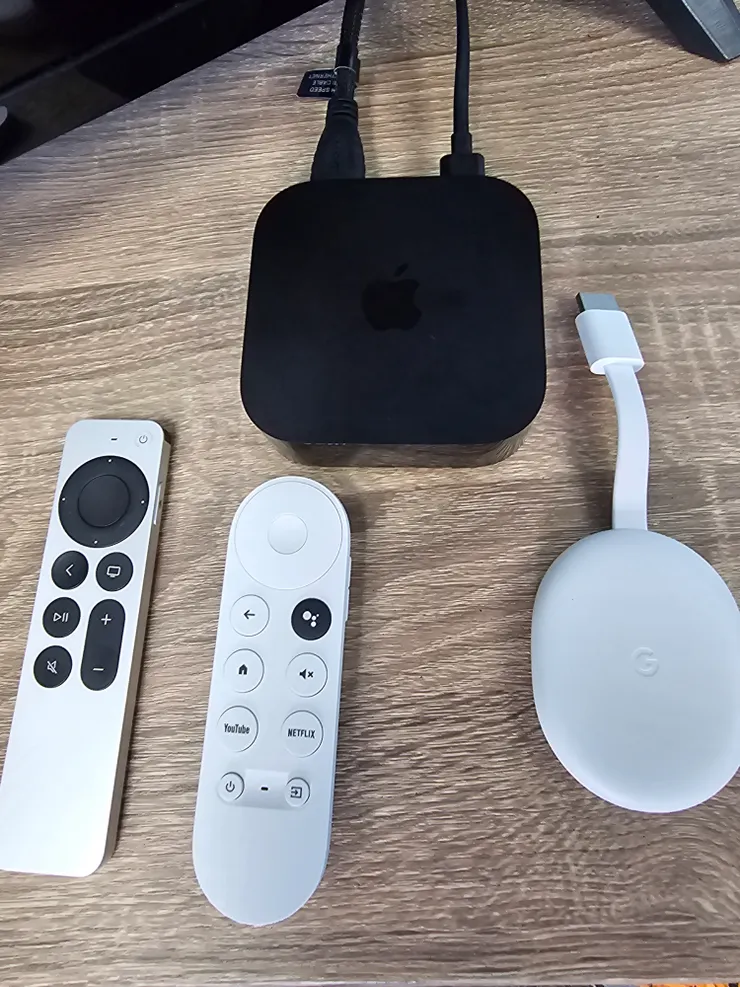 AppleTV和google chromecast，你更喜歡哪一個？