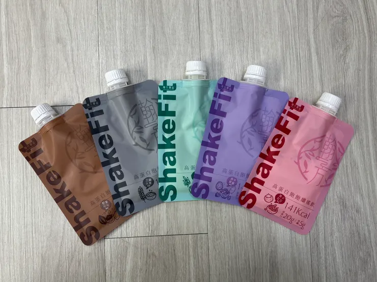 翰方御品高蛋白飽飽纖搖飲五種口味開箱