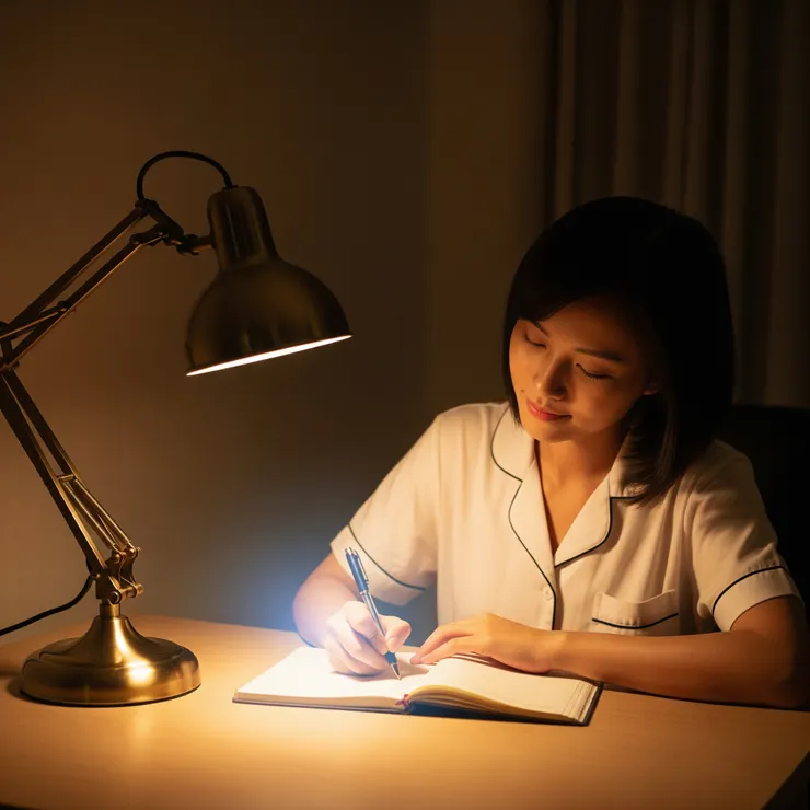 習慣著手寫目標與感恩日記，疏理思緒是最好的療癒。