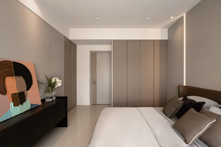 (作品呈現：御之苑 Z 宅，感受 Uniqlo 般的現代簡約風)