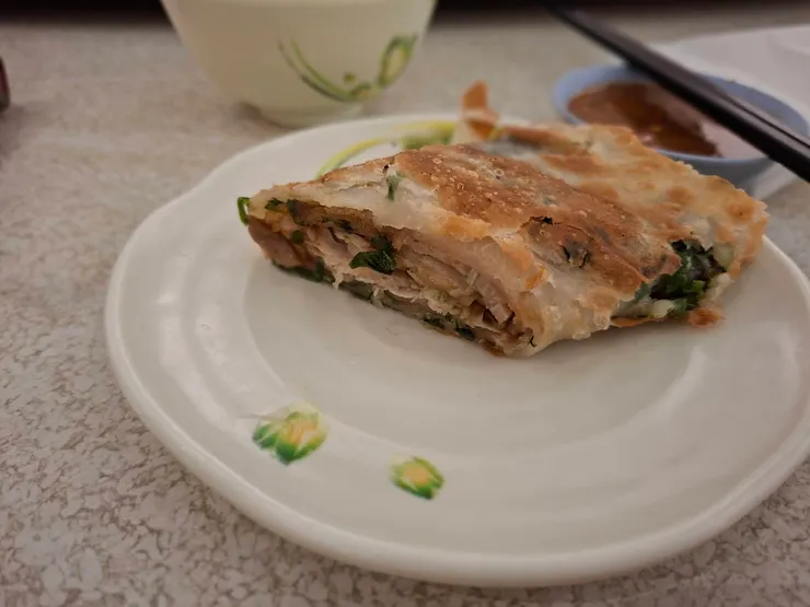 美味的餡餅~竟然只拍到這張照片><