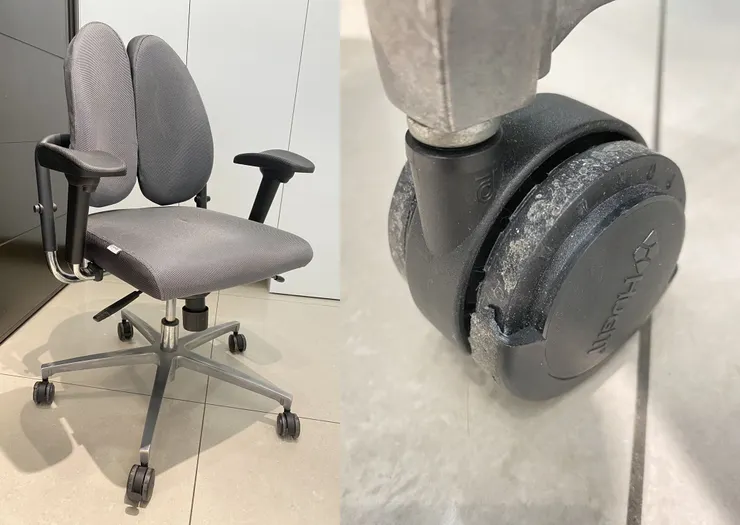 哈根雙背椅維修