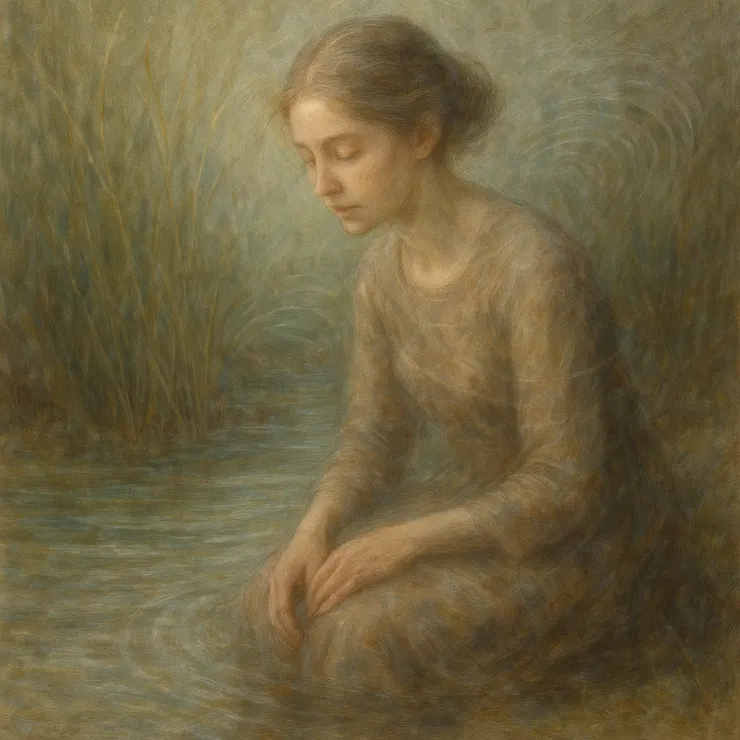 She carried no instruments, no scrolls, no markers of knowledge. Instead, she became an instrument herself, attuned to the invisible pathways where memory, nature, and spirit converged.