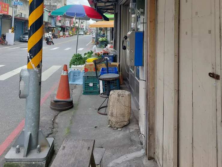 在壽豐市街等公車 / 資料來源：我自己