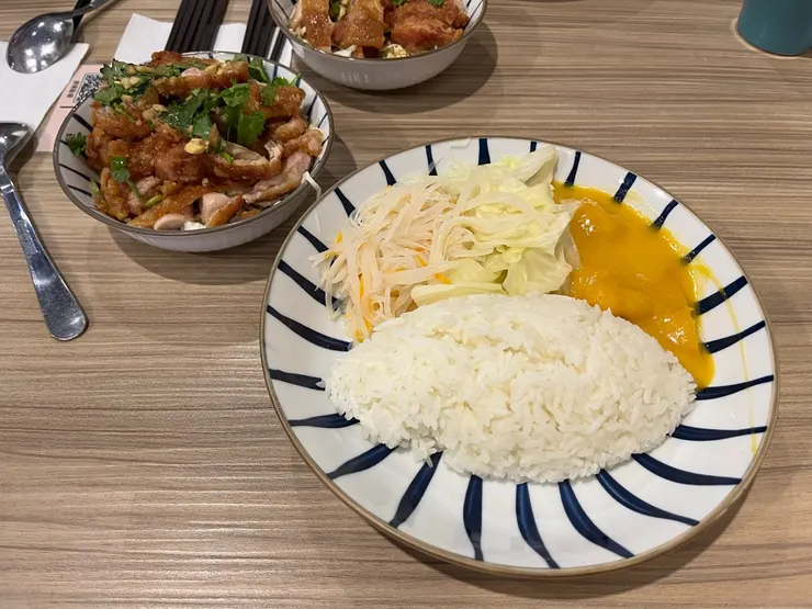 椒麻雞套餐。