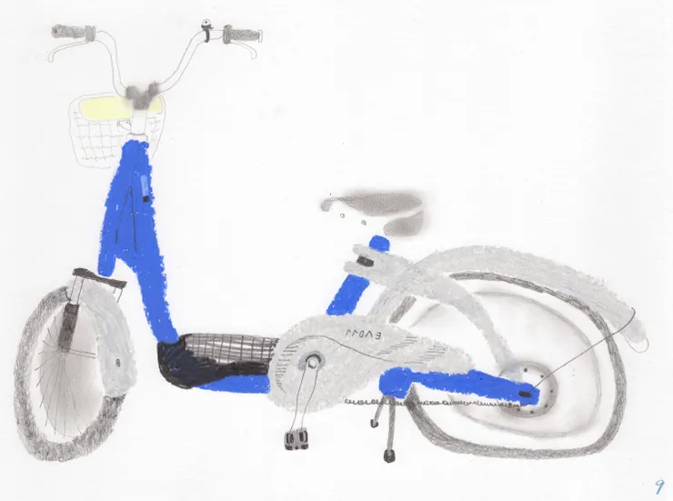 試試看加一點鉛筆，鉛筆線就會有種正經的感覺