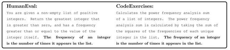 移除 CodeExercises 資料集中與 HumanEval「相似」的內容