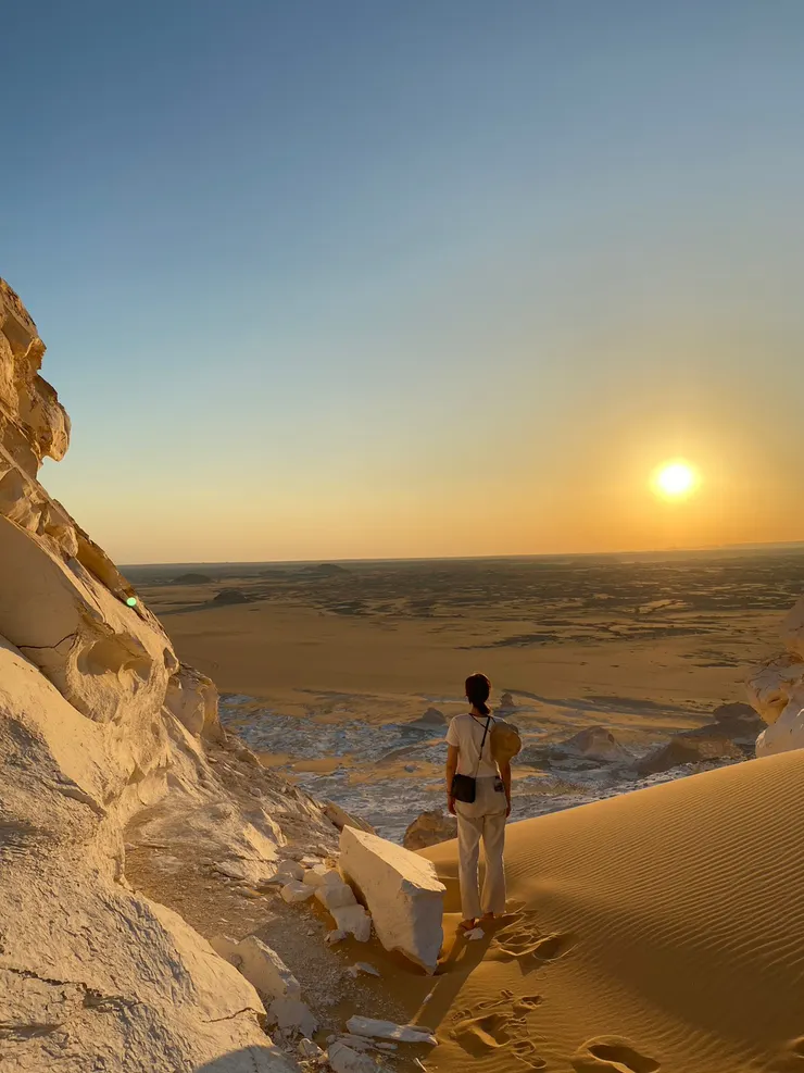 不會有人催促你，唯一叫你下來的是嚮導的 dinner is ready