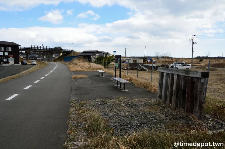 東名車站遺址,已經看不太出車站的模樣