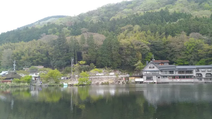 湯布院最知名的就屬金麟湖