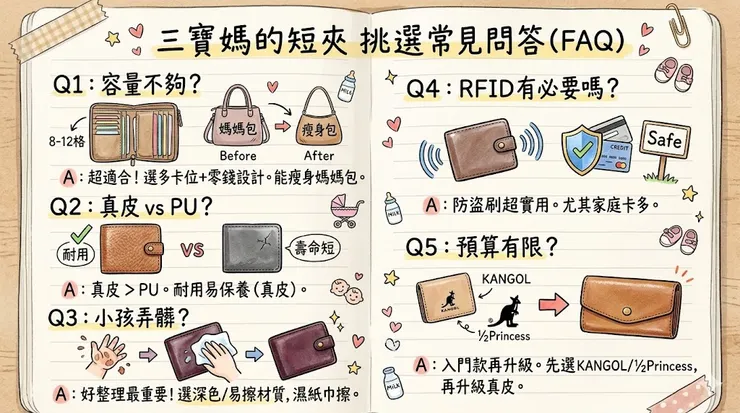 短夾挑選常見問答