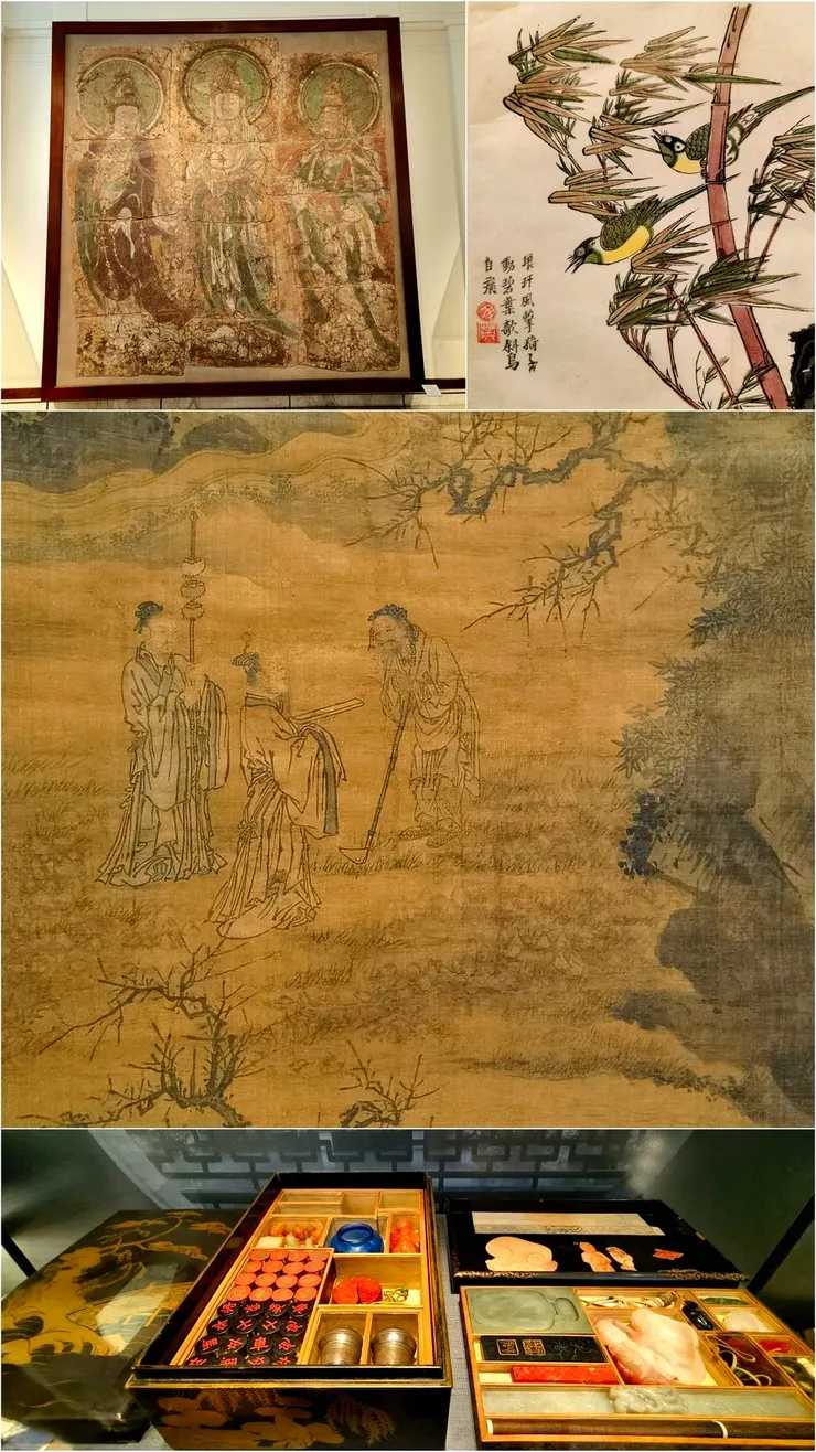 【中國與南亞展室！各式館藏。】