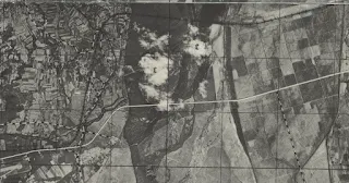 高雄市舊航照影像(1944)(資料來源：台灣百年歷史地圖)