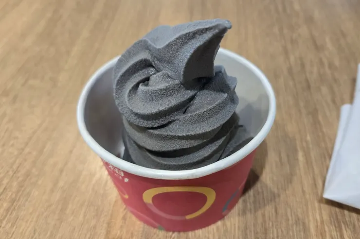 整個黑黑的，健康的黑芝麻