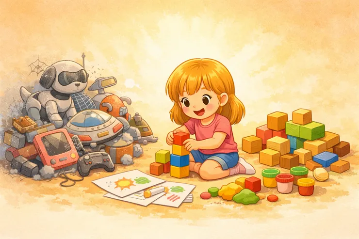 玩具的價值,不在價格,而在孩子能否主導玩法。