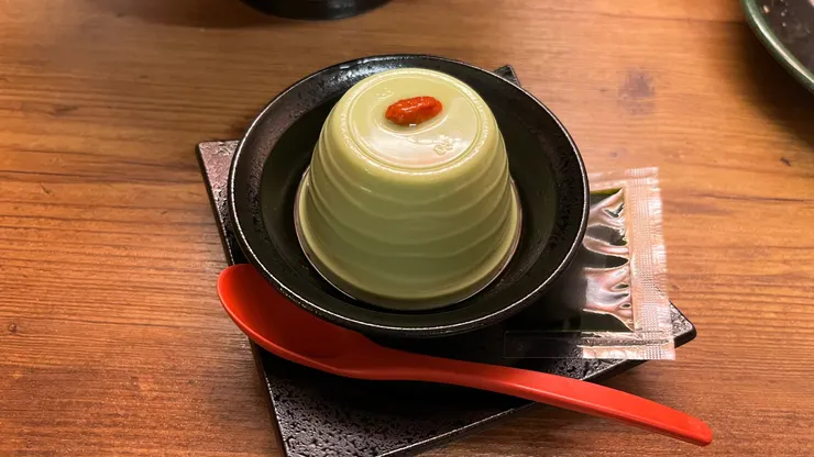 居然有抹茶豆腐，太好吃了!!