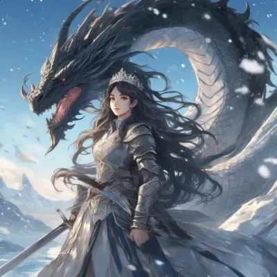 頂著大捲髮在雪中戰鬥~~~。（MoonShot+新新的魔法指令）