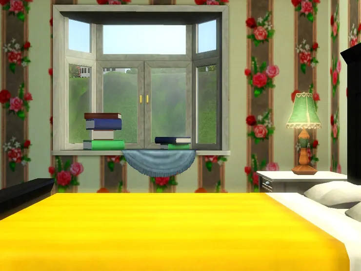 這邊卻沒有窗簾。每次拍照的時候總以為沒遺漏，但最後還是有所欠缺。