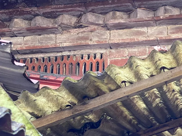 柳條磚裝飾兼透氣