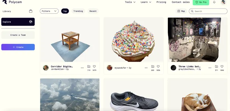 許多使用者的3D建模檔