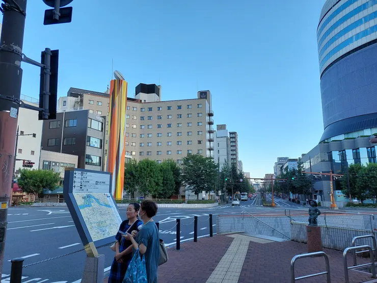 THE ONE FIVE OKAYAMA 就在轉角處